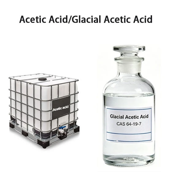 CAS No 64-19-7 Acetic Acid (ethanoic acidAcOH) for Industrial and Food Use